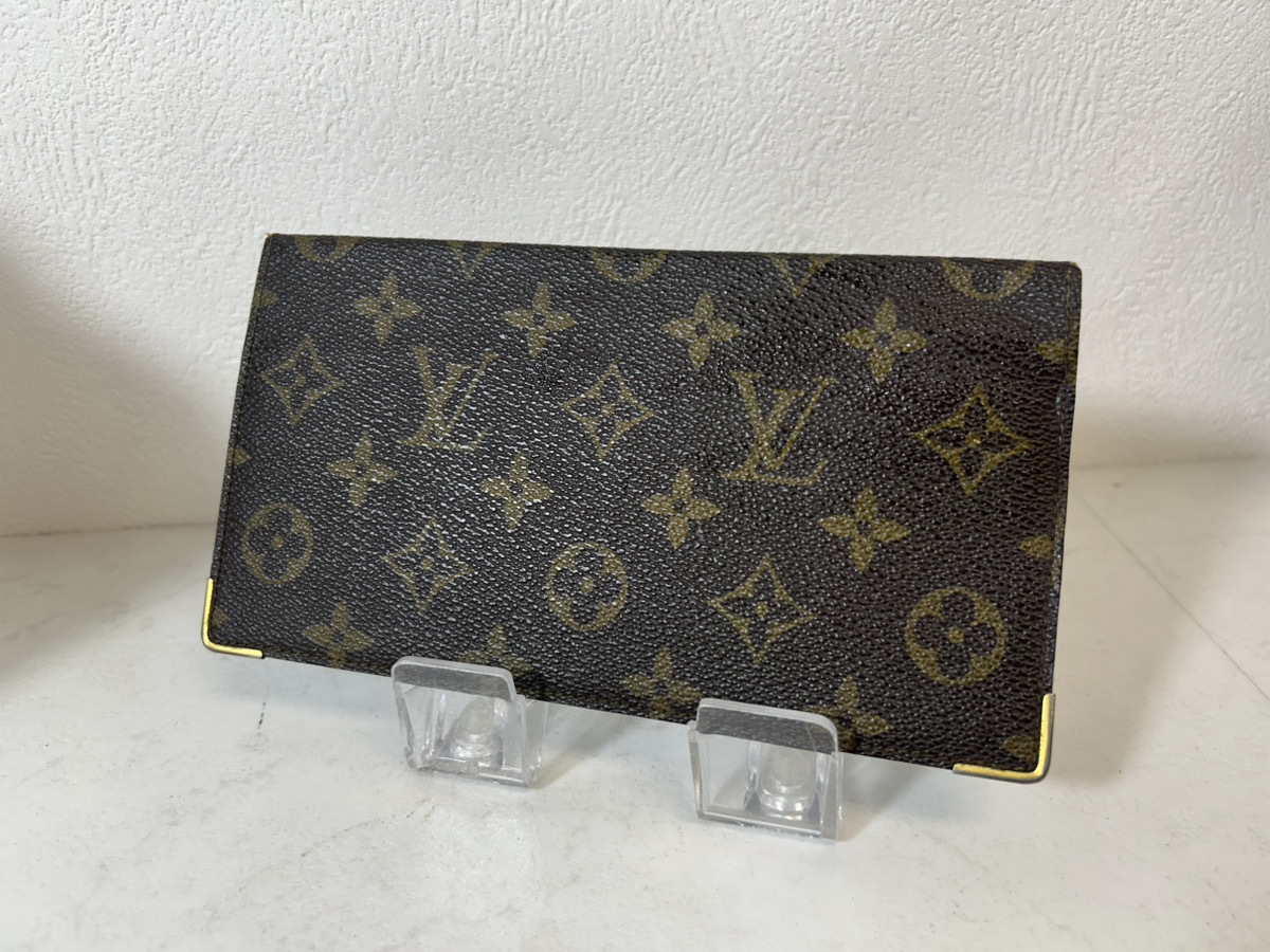 13706-012★LOUIS VUITTON/ルイヴィトン/札入れ/カード用ポケット付小切手ケース/S/N 831★