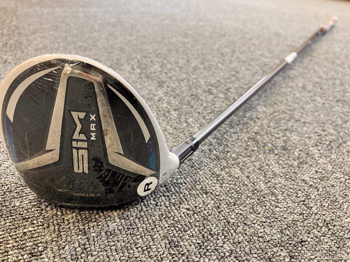 未開封 未使用品/テーラーメイド TAYLORMADE/SIMMAX シムマックス フェアウェイウッド 3W/左利き用/ロフト角:15度/フレックスR/3-7D