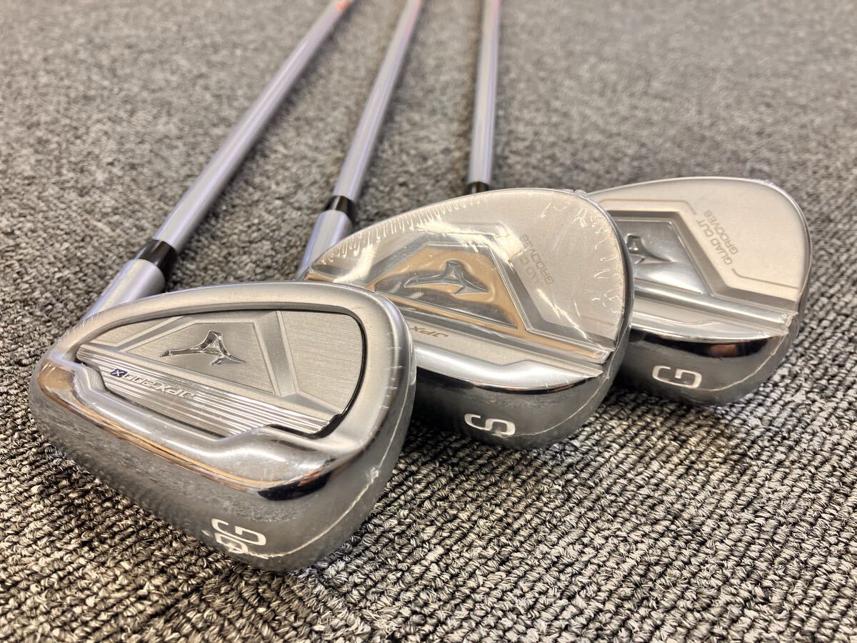 未開封 未使用品/MIZUNO ミズノ/ゴルフクラブ（PG/G/S）3本セット/JPX 200X/PLATINUM MFUSION i/カーボン/右利き/フレックス:R/3-7J