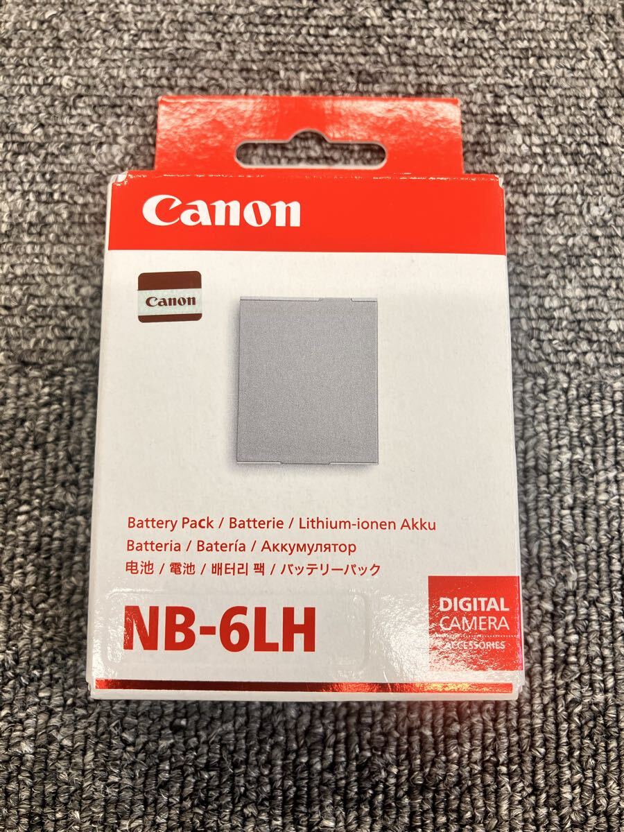 送料付無料/新品未開封/純正/Canon キャノン バッテリーパック NB-6LH デジタルカメラ用