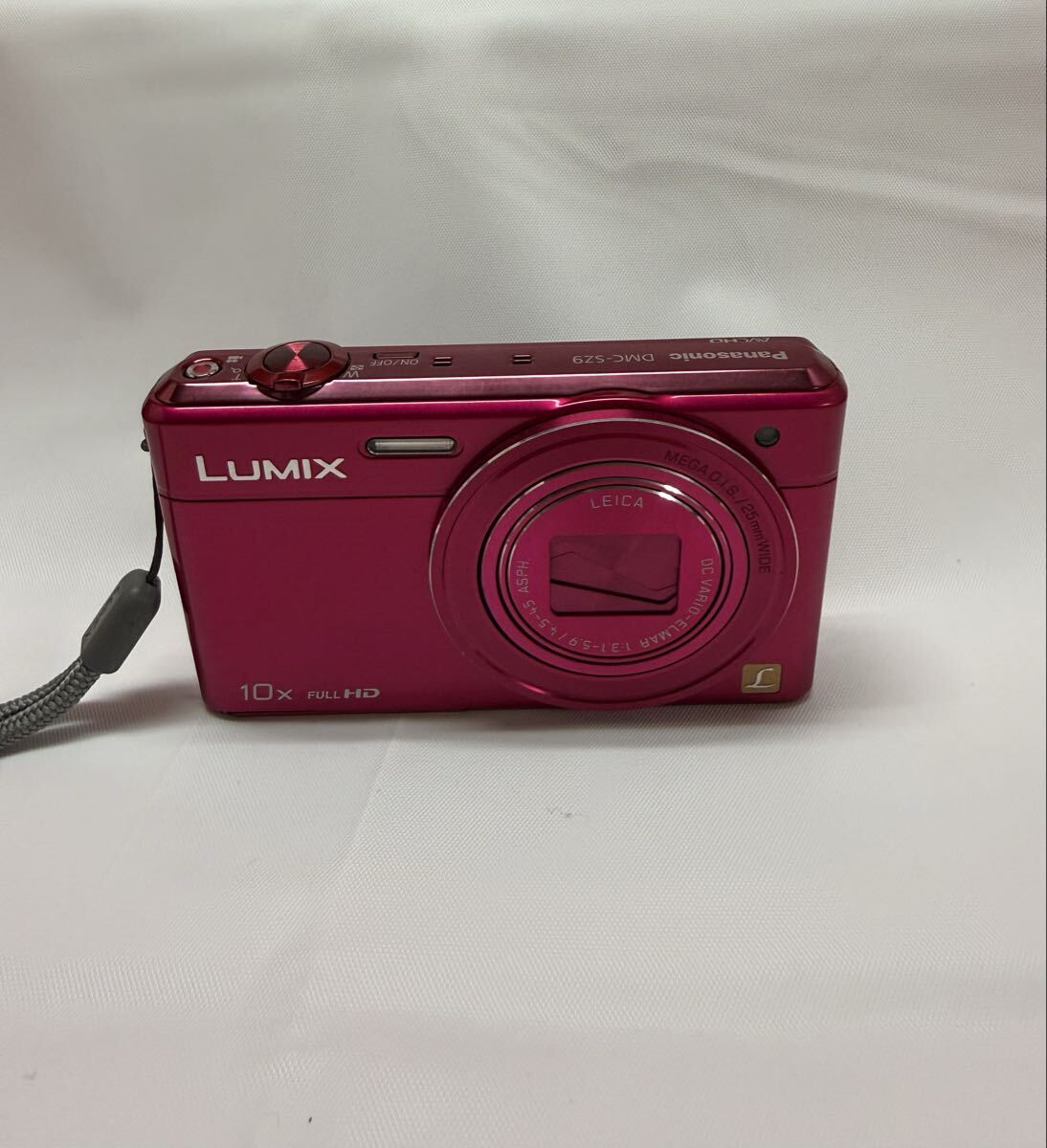 Panasonic パナソニック コンパクトデジタルカメラ LUMIX ルミックス DMC-SZ9 ピンク デジカメ