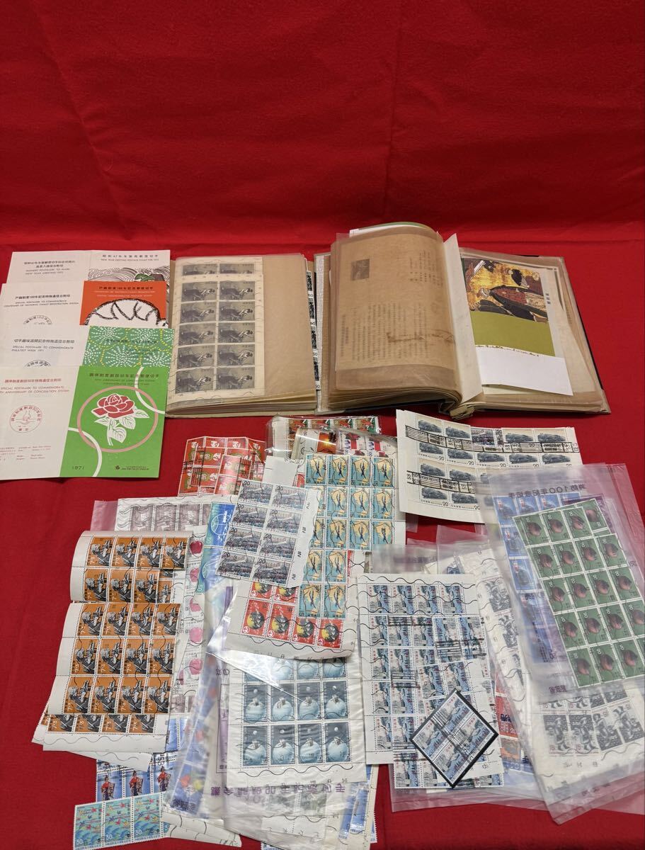 使用済み 記念切手 切手シート 日本切手 バラ切手 日本郵便 コレクション 大量