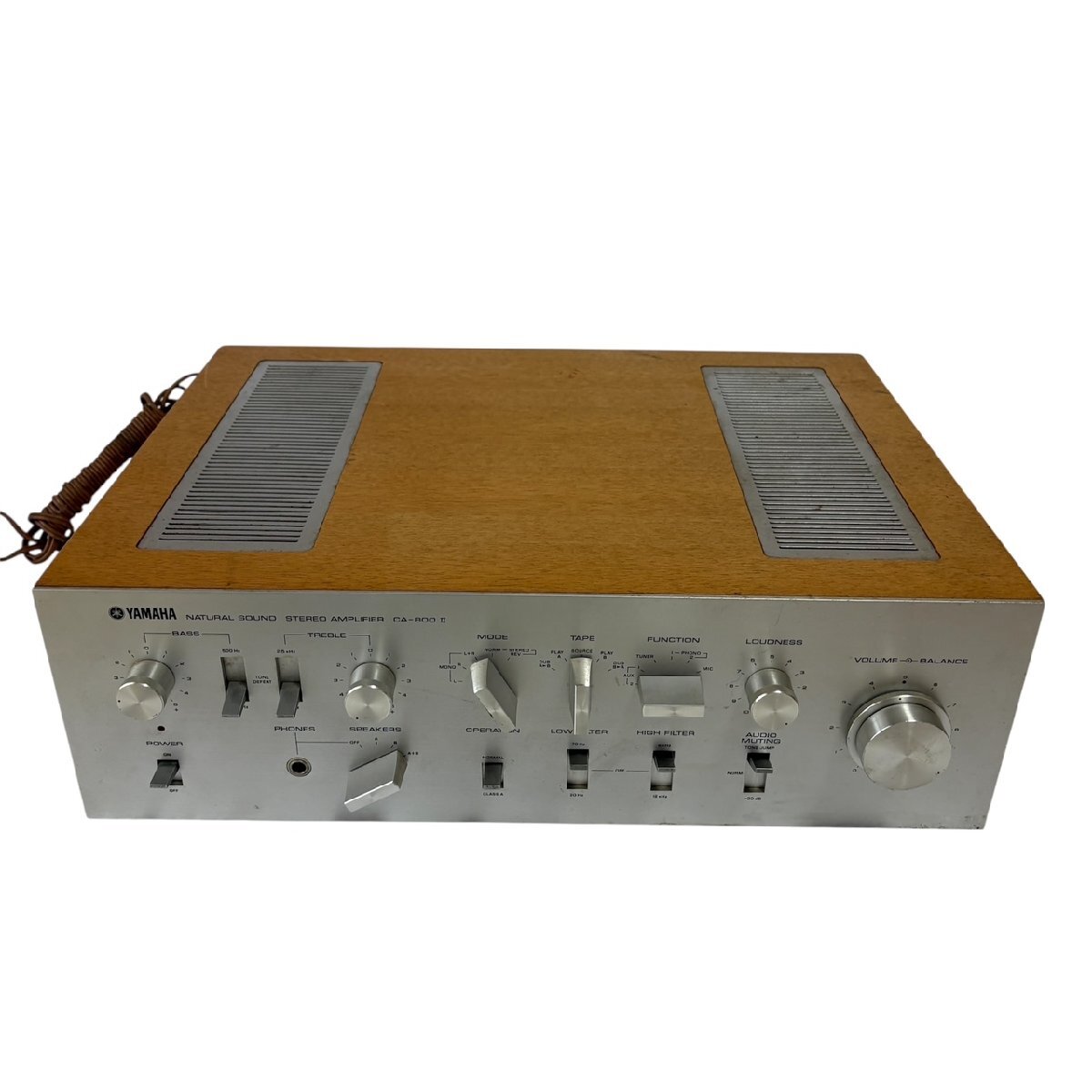YAMAHA ヤマハ　プリメインアンプ　CA-800Ⅱ A級-B級　動作切り替え　オーディオ　パワーアンプ　プリアンプ　スピーカー　