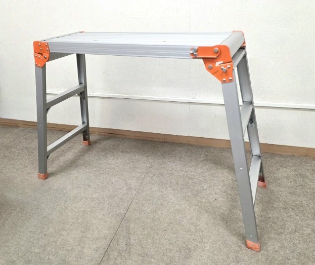 洗車台 踏み台 3段 三脚 K03-0012 軽量アルミ製 折りたたみ式 洗車 脚立 DIY 外壁掃除 2006年製