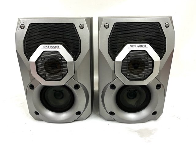 Panasonic パナソニック スピーカーシステム SBーNS75 2点セット インピーダンス 6Ω 音楽鑑賞 音響 スピーカー