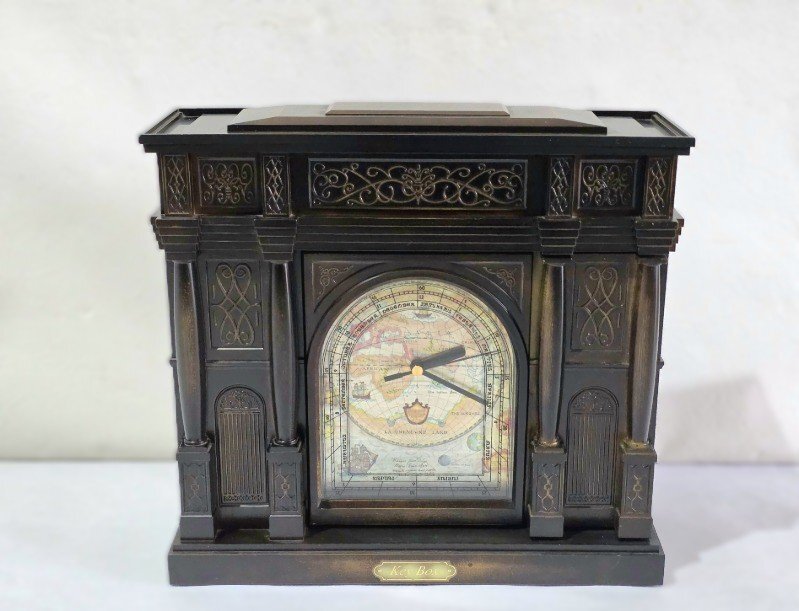 キーボックス 置き時計 カギ掛け 小物入れ インテリア ジュエリーボックス キーボックス アンティーク HMY