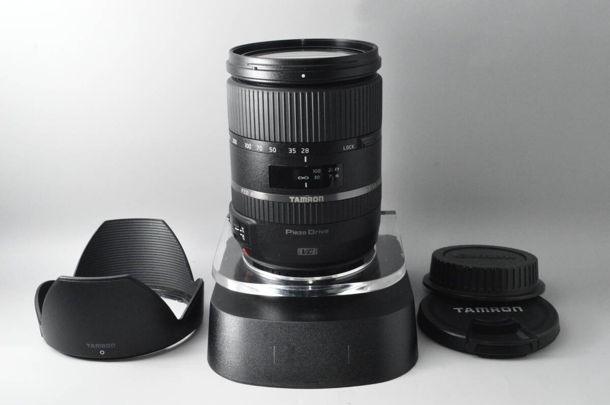 #a2851【美品】 TAMRON タムロン 28-300mm F3.5-6.3 Di VC PZD/Model A010E（キヤノンEF用）
