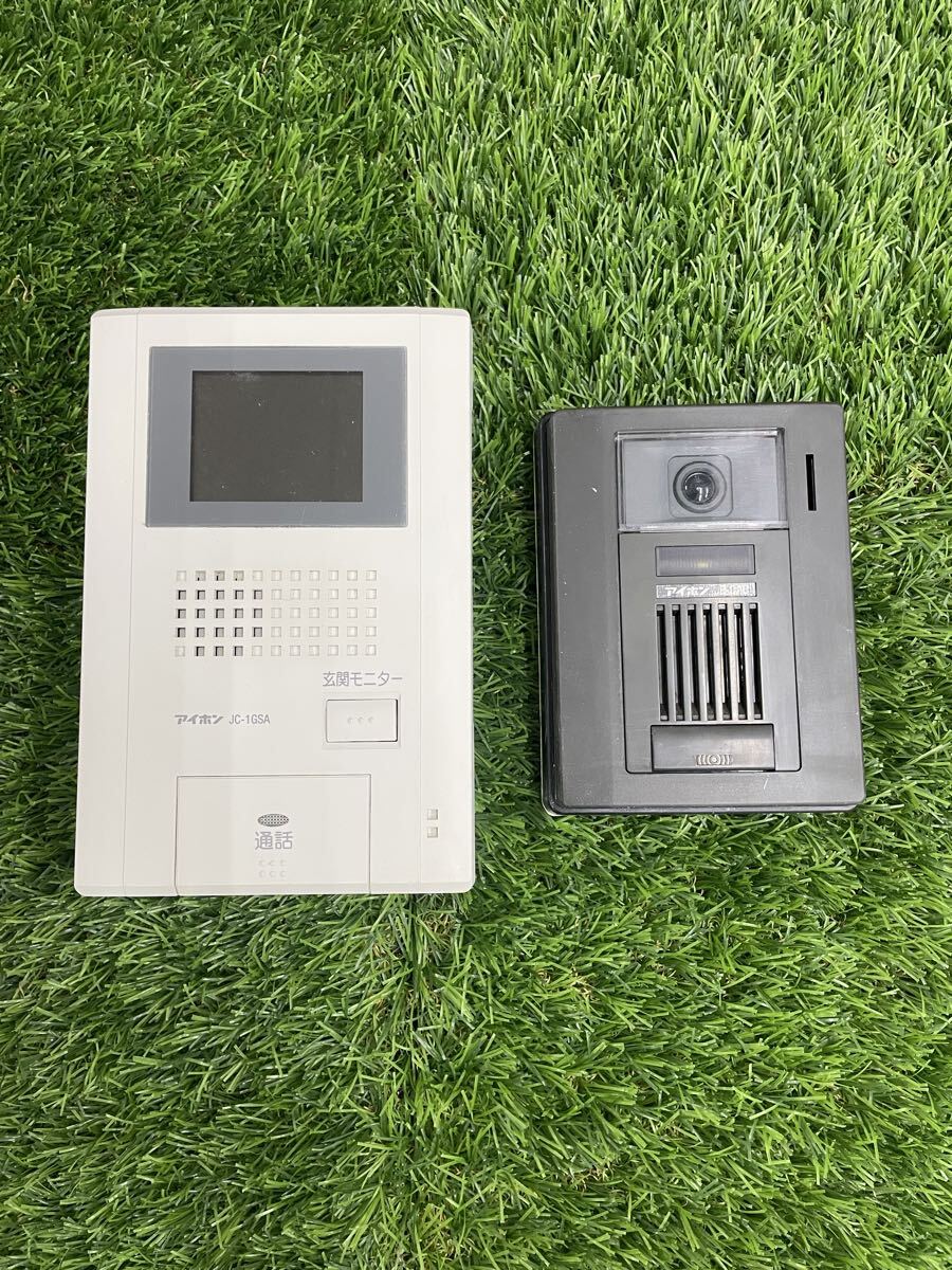 アイホン　カメラ付　ドアホンセット　JE-DAB JC-1GSA 玄関子機＋親機　 インターホン テレビドアホン Ｒ8330