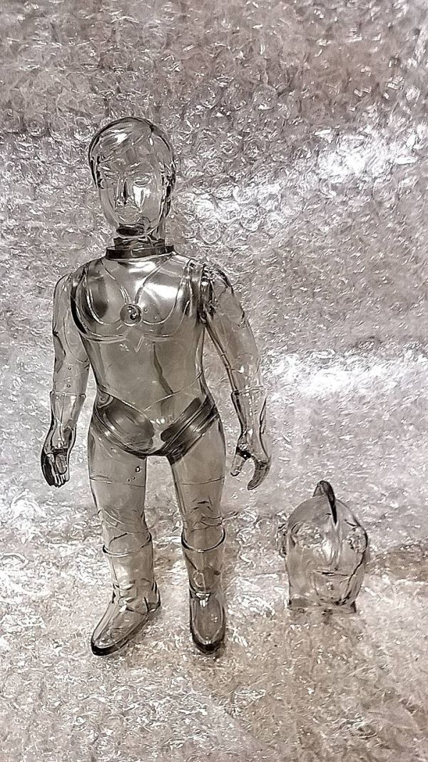 27cm ウルトラマン ソフビ クリアバージョン 円谷