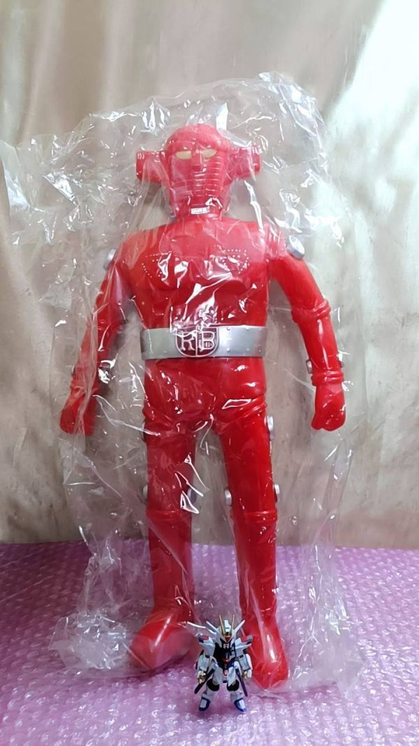 45cm 新品 スーパーロボット レッドバロン　ソフビ　ポピー ジャンボ　