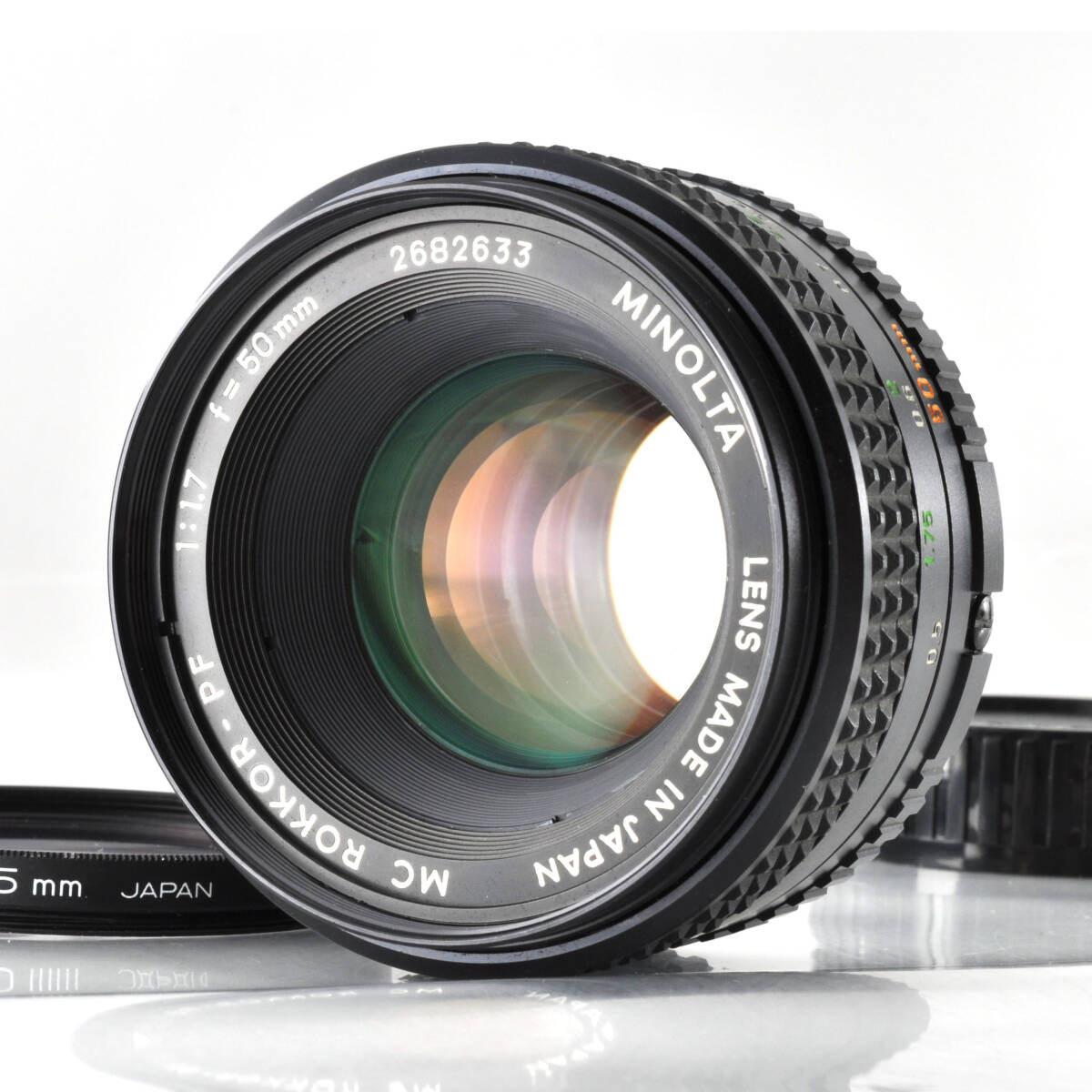 決算！真特価【ミノルタ】Minolta MC ROKKOR-PF 50mm F1.7 単焦点レンズ #M860b2