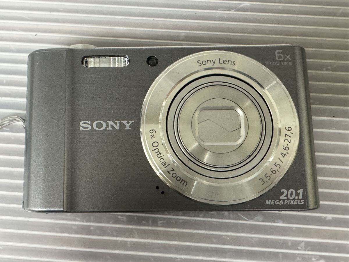 1円スタート　 SONY ソニー Cyber-shot コンパクトデジタルカメラ DSC-W810 中古