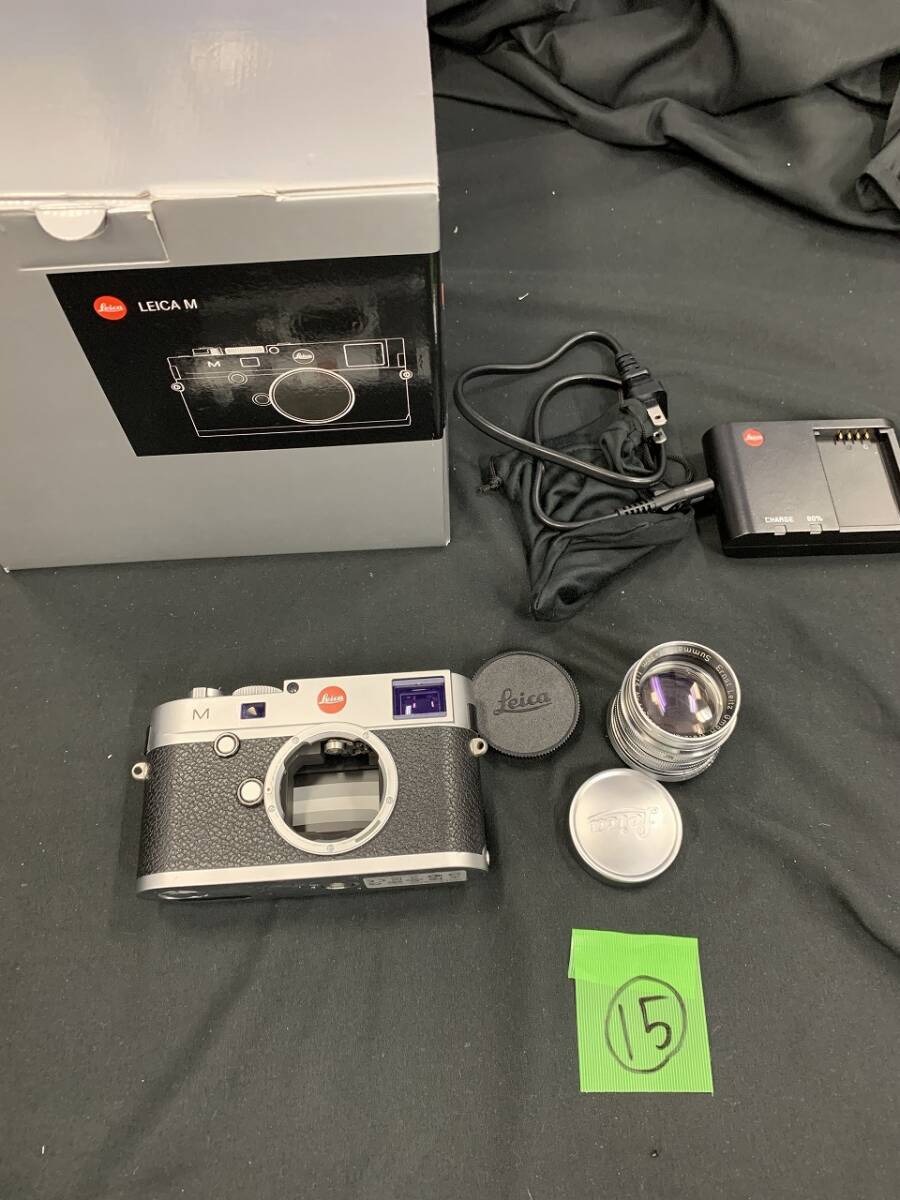 (15) LEICA M ミラーレス レンズ summarit 5cm f1.5 ライカ ジャンク まとめ