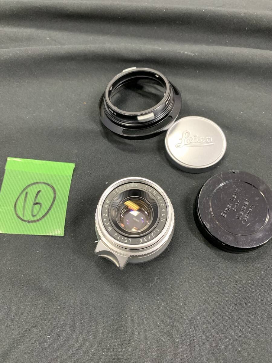(16) LEICA Summicron 35mm f2 Germany レンズ ライカ まとめ ジャンク