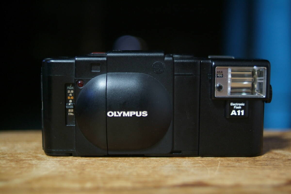 【322-1】OLYMPUS オリンパス XA A11 Electric Flash F-ZUIKO 35mm F2.8