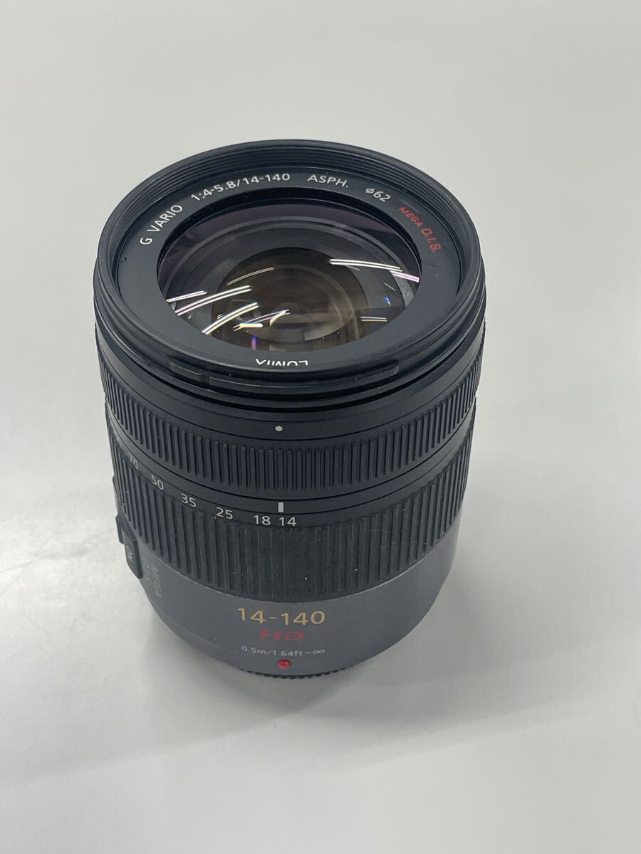 パナソニック LUMIX G VARIO HD 14-140mm F4.0-5.8 ASPH. MEGA O.I.S. 中古