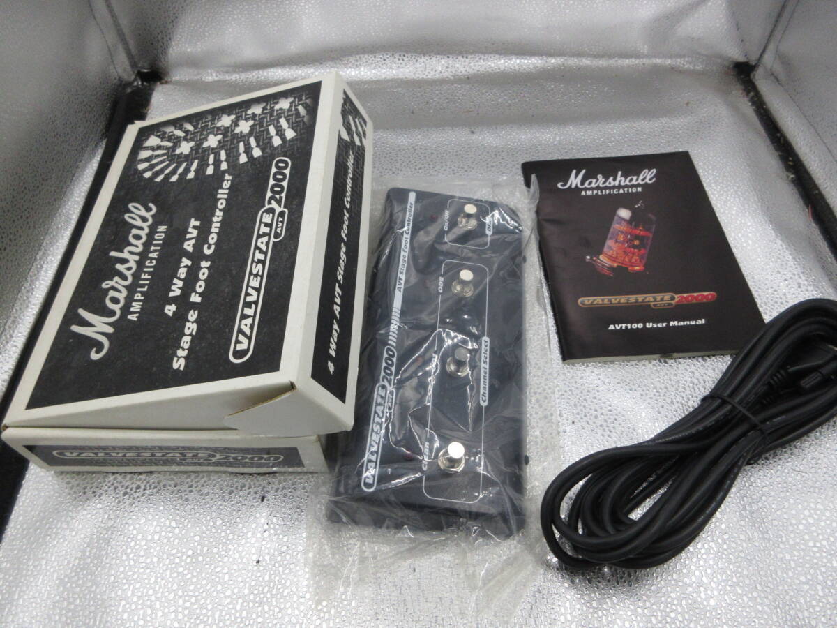 未使用　Marshall VALVESTATE avt 2000 フットコントローラー　箱入り