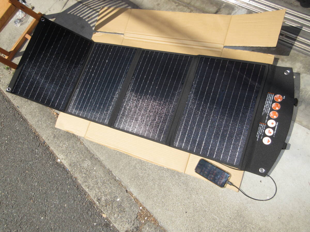 BALDR TSP-120F 120W 太陽光　パネル USB-C USB-A DC出力18V MAX　未使用　ポータブル