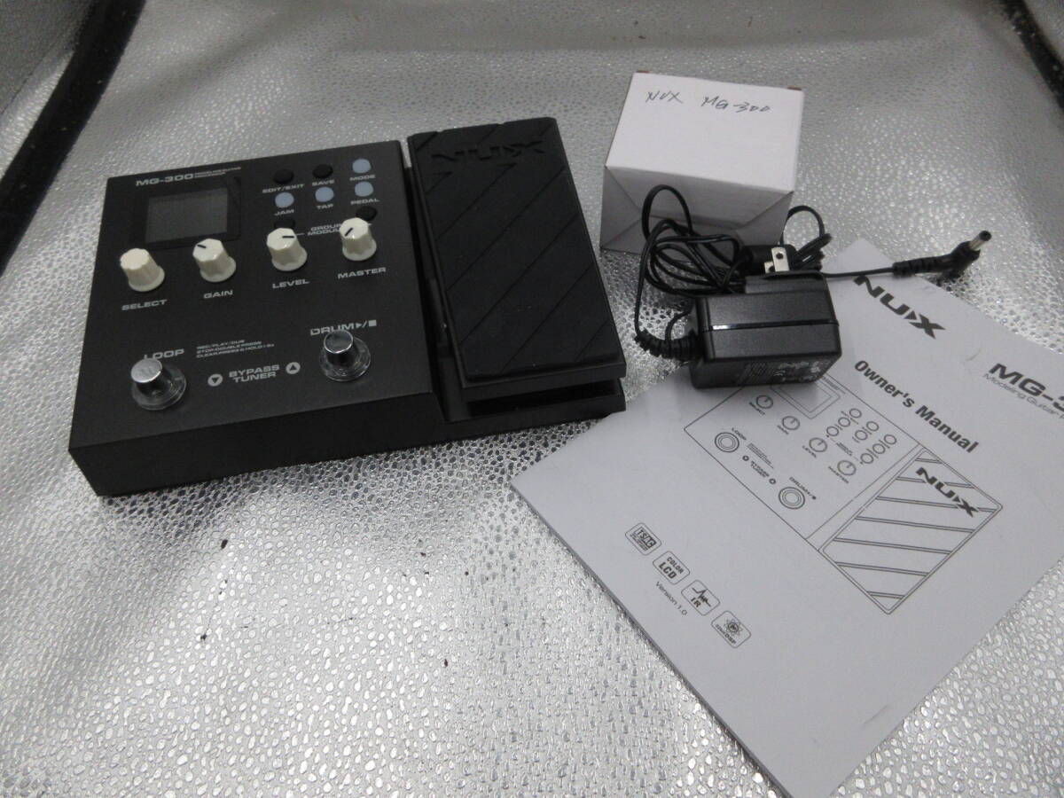  NUX MG-300 新同品　ACアダプター付き