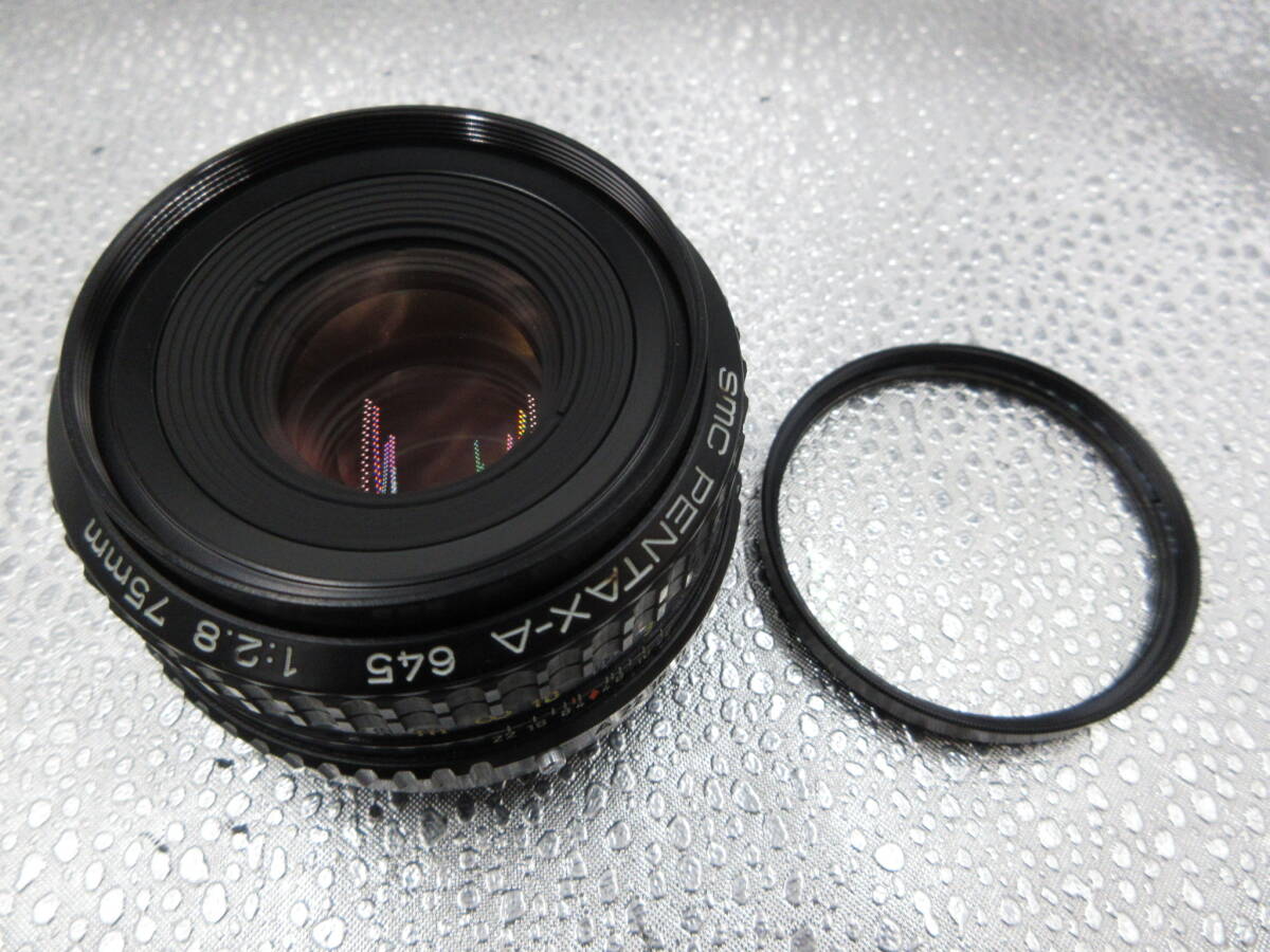 PENTAX-A 645 75mm f2.8 極美品　レンズ