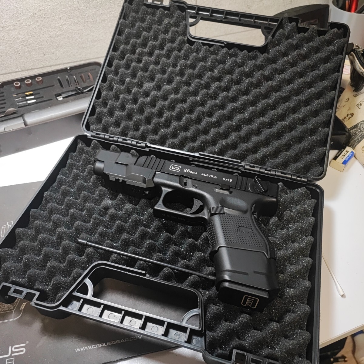 ダブルベル　g26 gen5 advance ガスガン glock26 GBB 東京マルイ　セミフル切替式