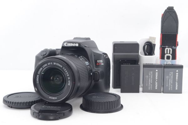 良品★Canon キャノン EOS Kiss X10 標準ズームキット ブラック 2410万画素 デジタル一眼レフカメラ R5492