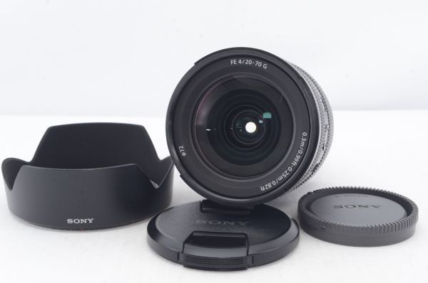 美品★SONY ソニー FE 20-70mm F4 G SEL2070G フルサイズ 標準ズームレンズ R5485