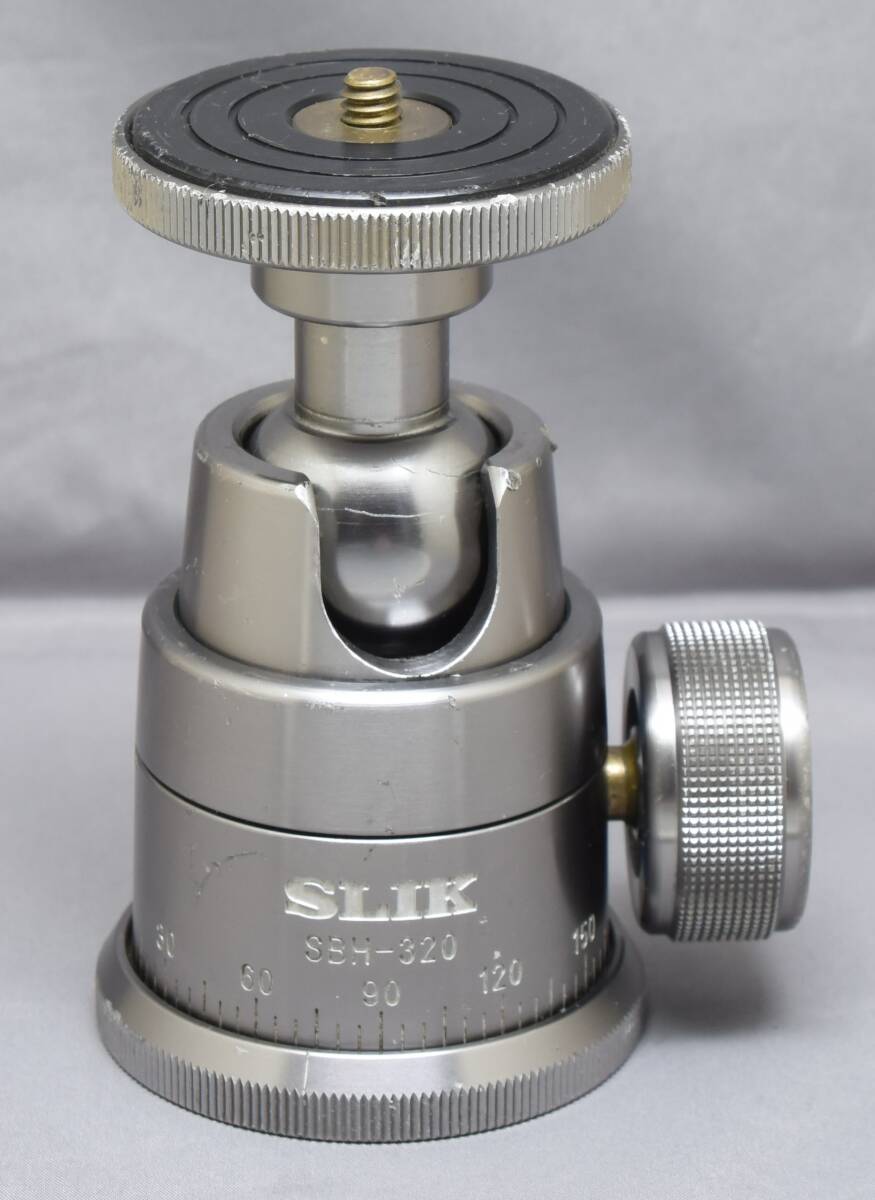 ▲☆【SLIK】スリック 自由雲台 SBH-320 動作品★△