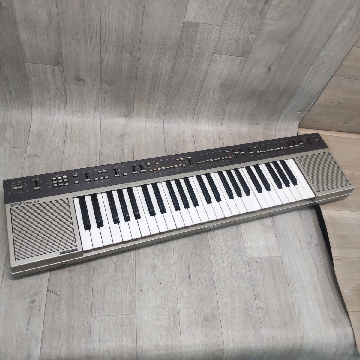 ES3P-260309-564 YAMAHA ヤマハ PS-55 ポータブルキーボード ポータトーン 電子ピアノ ビンテージ楽器 49鍵