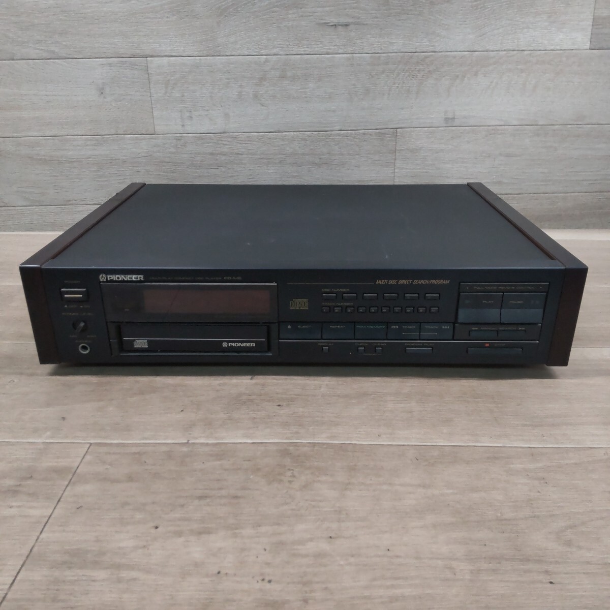 LKT-260313-780 PIONEER パイオニア CDプレーヤー PD-M6 音楽 CD オーディオ機器 音響機器 通電確認済み 現状品