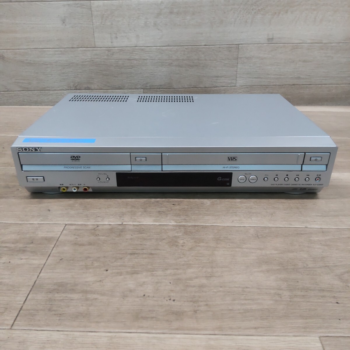 LKT-260313-955 SONY ソニー DVDプレーヤー ビデオカセットレコーダー SLV-D393P 2006年製 映像機器 DVD ビデオ 通電確認済み 現状品