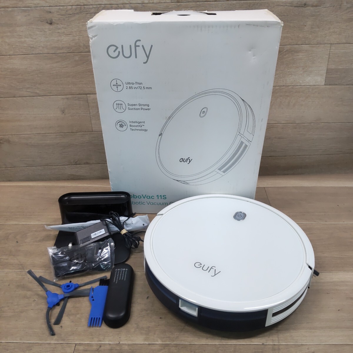LKT-260313-971 eufy RoboVac11s ロボット掃除機 掃除 清掃 ホワイト お掃除ロボット 現状品