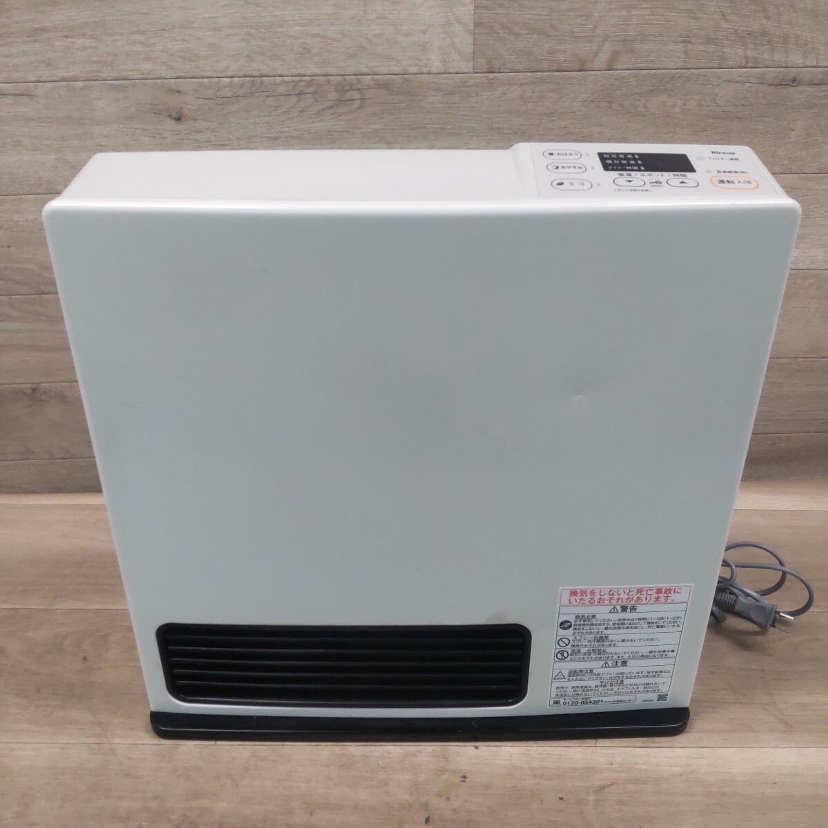 LKT-260313-1103 Rinnai リンナイ ガスファンヒーター SRC-365E LPガス 暖房器具 ヒーター 通電確認済み 現状品