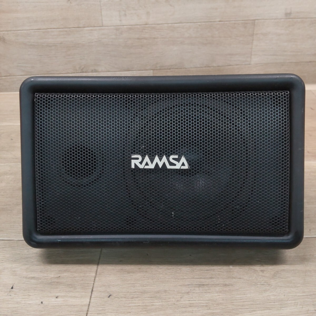 LHO-260319-1160 National ナショナル スピーカー WS-A10-K RAMSA ラムサ コンパクト オーディオ機器 音響機器 ブラック 音出し確認済み