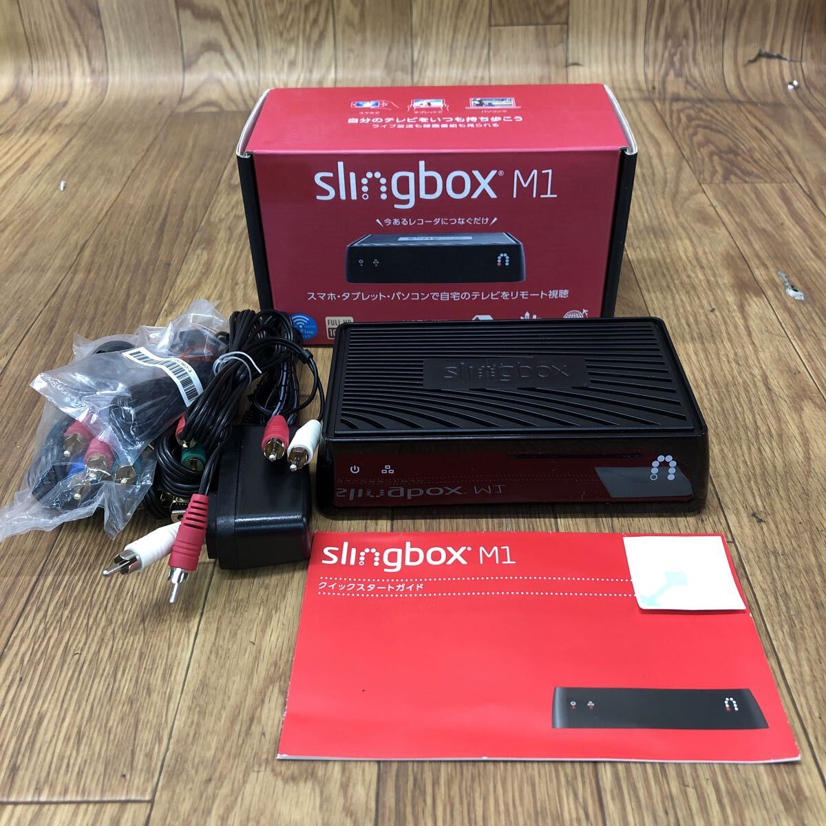 AHO-260319-1109 Slingbox スリングボックス M1 HDMIセット スマホ タブレット パソコン リモート視聴 通電確認済み