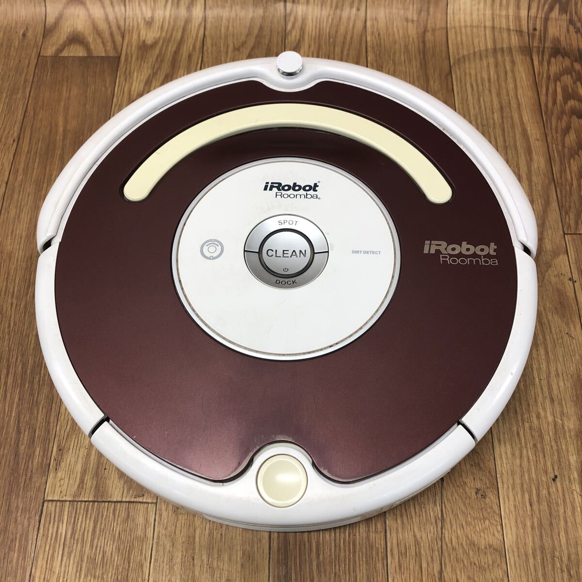 AHO-260319-1120 iRobot Roomba アイロボット ルンバ 538 ロボット掃除機 掃除機 本体のみ メタリックブラウン 現状品