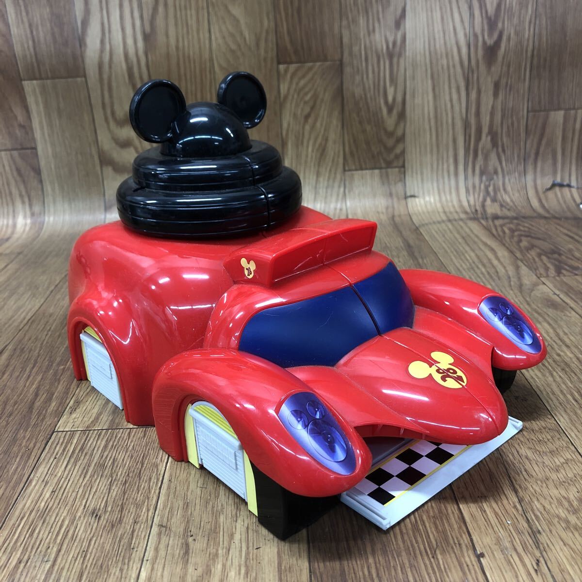 AHO-260319-1125 トミカ ミッキーマウスとロードレーサーズ ひろげてあそぼう! ミッキーガレージ Disney ディズニー おもちゃ