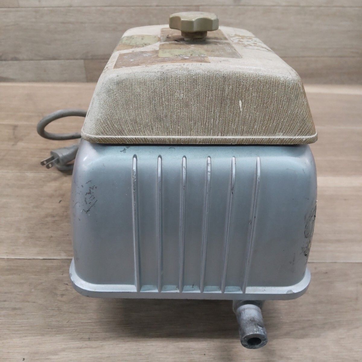 LHO-260319-1153 Yasunaga ヤスナガ 安永 エアーポンプ 型番不明 浄化槽 エアポンプ 現状品