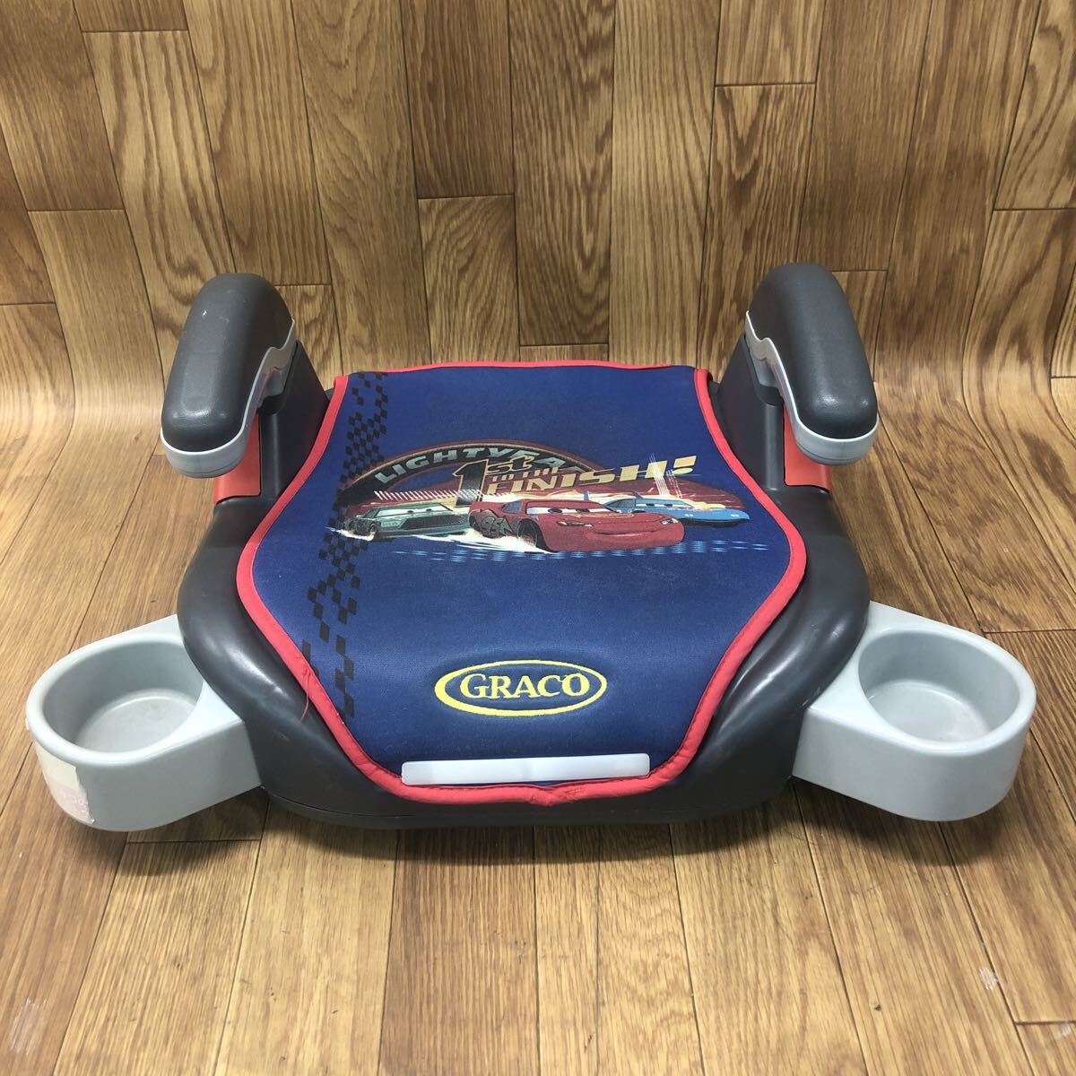 AHO-260319-1226 GRACO グレコ コンパクトジュニアシート ブースターシート ジュニアシート カーズ ディズニー カップホルダー付