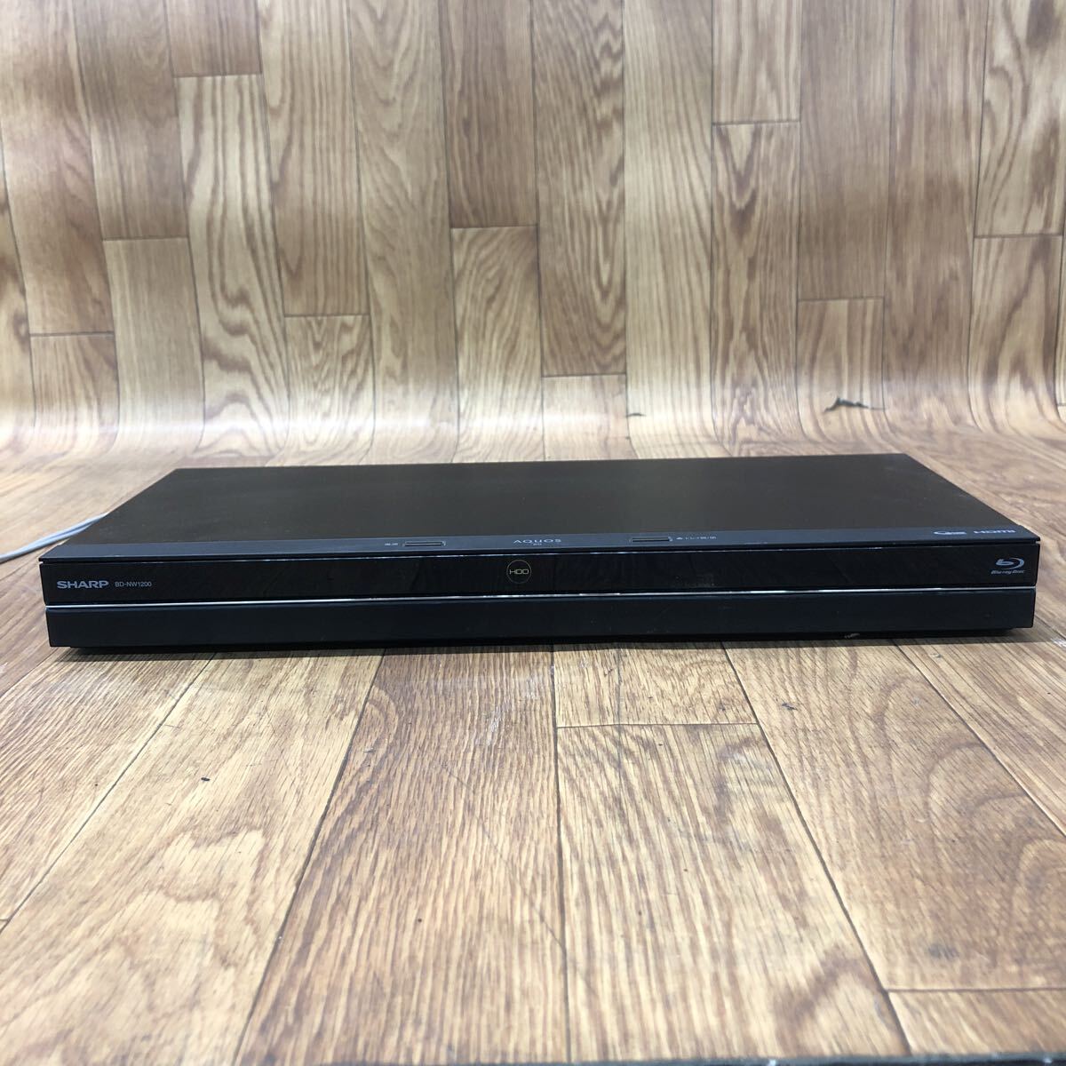 A3P-260325-1284 SHARP シャープ AQUOS アクオス BD-NW1200 ブルーレイディスクレコーダー BDレコーダー 2018年製 通電確認済み