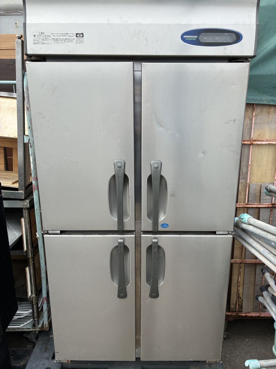 ホシザキ 単相100V4ドア 縦型冷凍冷蔵庫　1冷凍3冷蔵