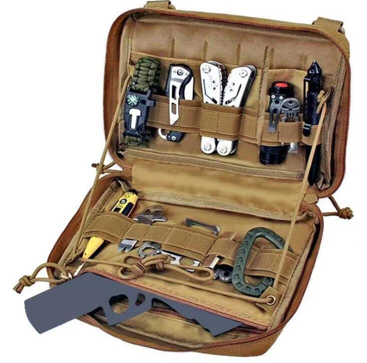 新入荷キャンプ 登山 アウトドア マルチツール 多機能ポーチ バッグ リュック バッグインバッグ カラ 5種類有り 登山