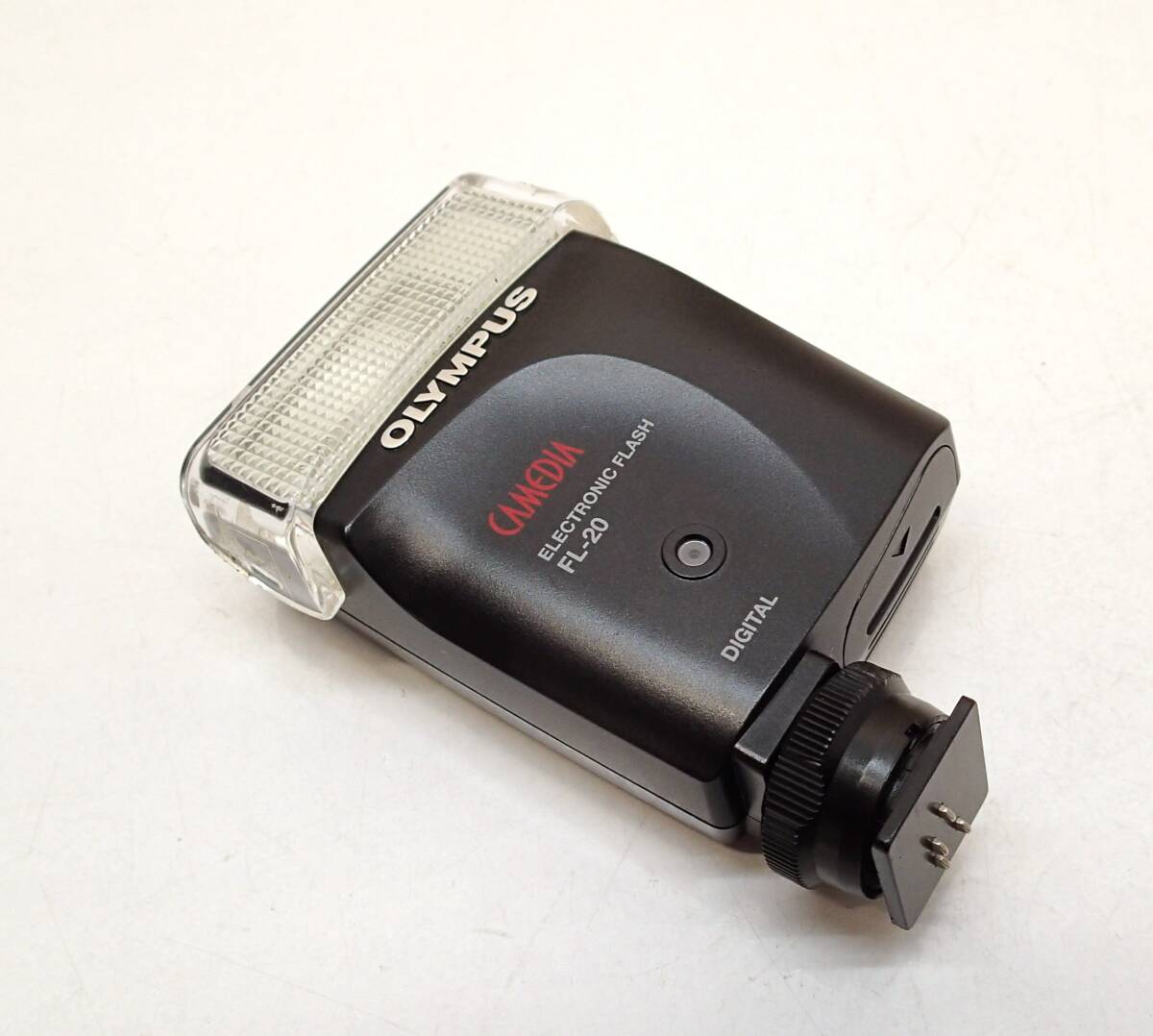 J506A　オリンパス OLYMPUS CAMEDIA ELECTRONIC FLASH　FL-20　カメディア ストロボ　通電・発光OK　現状品 詳しい動作未確認の為ジャンク