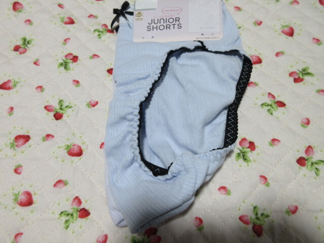 【新品】Girl/女児・ジュニア・デザイン・ショーツ（140）2枚組・19［11-CF2-0］