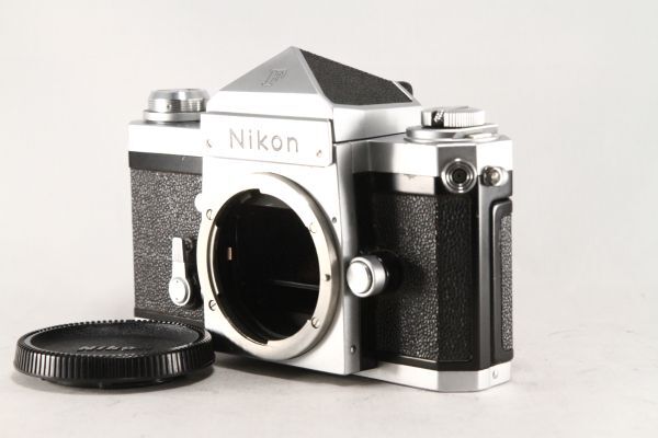 ★特上品★ニコン Nikon F アイレベル ボディ シルバー 後期★動作OK 希少★107100
