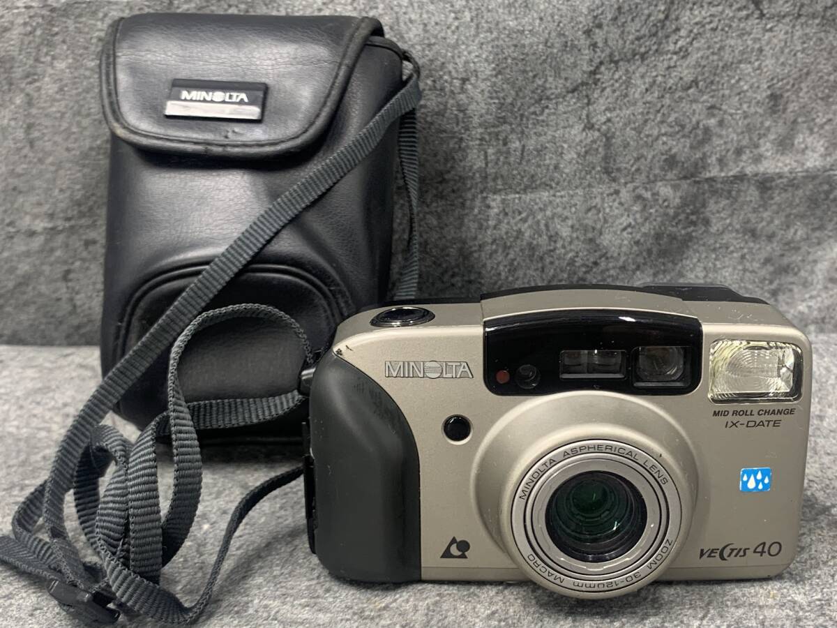 【 MINOLTA VECTIS 40 フィルムカメラ 】ミノルタ カメラ 撮影 レトロ 動作未確認品