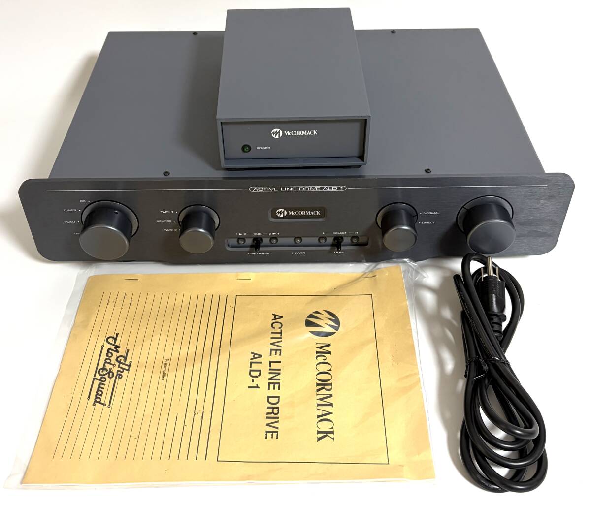 ★良品★ McCORMACK ALD-1 プリアンプ マーコック アクティブラインプリアンプ ACTIVE LINE DRIVE Preamplifier I260327
