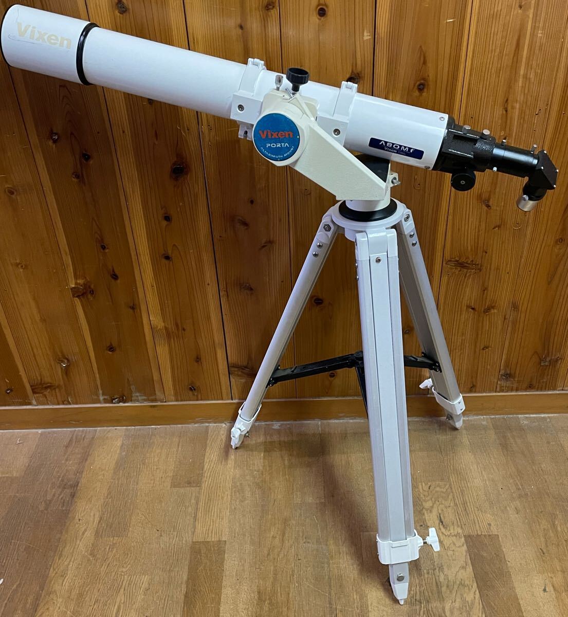 FS44925000A092 Vixen ビクセン A80MF 天体望遠鏡 三脚付きセット　現状品