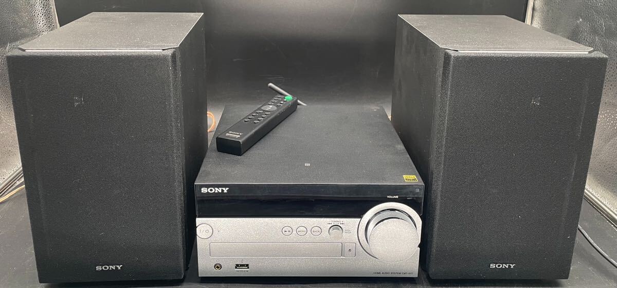 FY35261000A153 SONY ソニー Compact DISC RECEIVER HCD-SX7 コンポ SS-SX7 ペアセット 通電動作確認済みです。リモコン付き 現状品