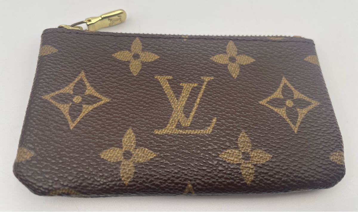 FY35105000A102 LOUIS VUITTON ルイヴィトン コインケース 小銭入れ ポシェットクレ キーケース モノグラム 現状品